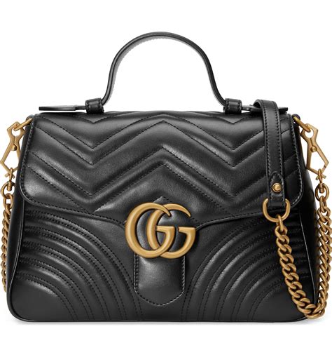 gucci marmont small handle bag